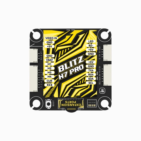 IFlight BLITZ H7 Pro Flight Controller STM32H743 4S-12S ICM42688 AT7456E OSD Ardupilot With SD Card Blackbox for FPV Cinelifters